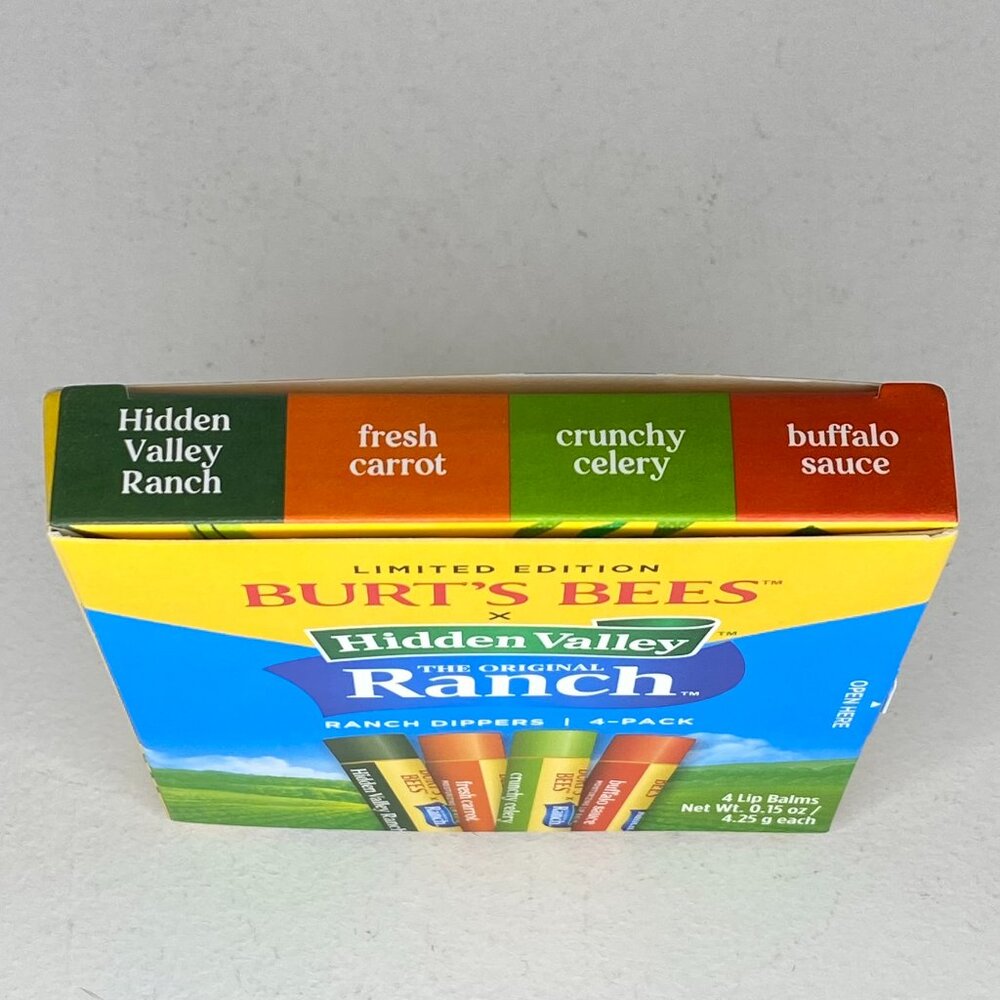 Burt's Bees x Hidden Valley Ranch Dippers Limited Edition 4-Pack - Picture 4 of 4
